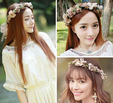 تاج گل عروس, مدل تاج گل عروس