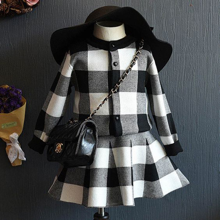 بلوز و دامن زمستانی دختربچه ها،بلوز و دامن دختربچه ها بلوز و دامن های دخترانه, بلوز و دامن زمستانی