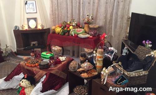 ایده های خلاقانه برای تزیین سفره شب یلدا
