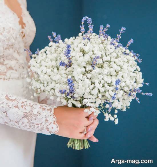 دسته گل خاص و زیبا برای عروس