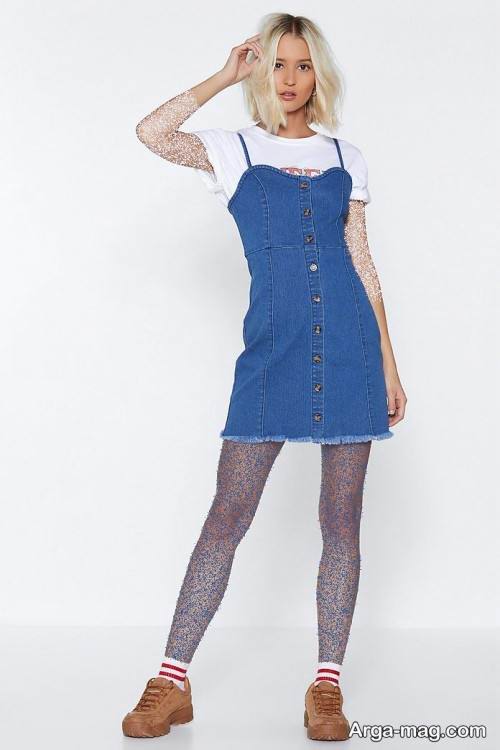 طرح لباس کوتاه لی