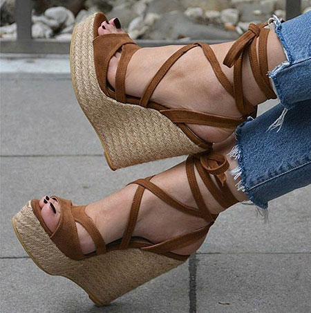 کفش تابستانی پاشنه دار زنانه,مدل های کفش تابستانه