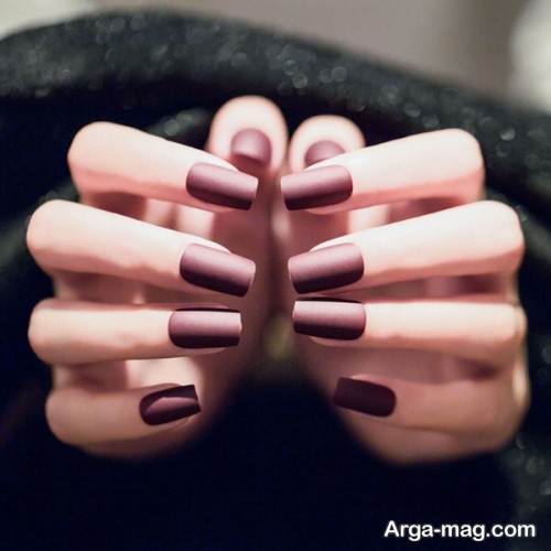 دیزاین ساده ناخن برای عید