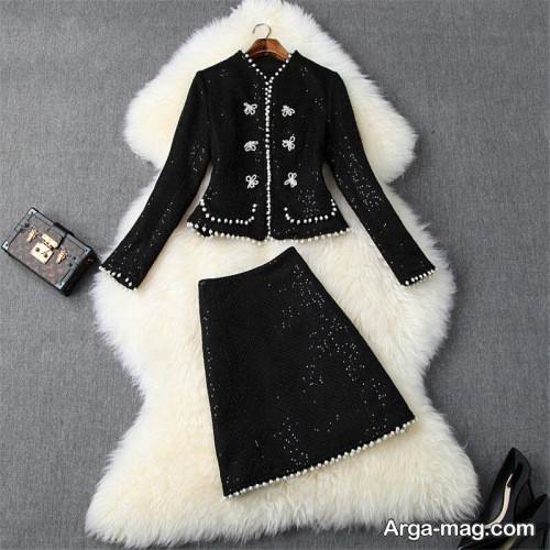 کت دامن مشکی