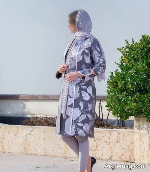 مدل مانتو ژاکارد