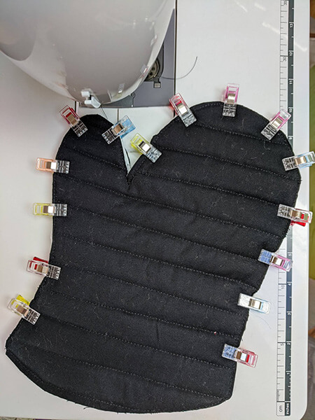 نحوه ی دوخت دستکش فر, مراحل دوخت دستکش فر, مدل های دستکش فر