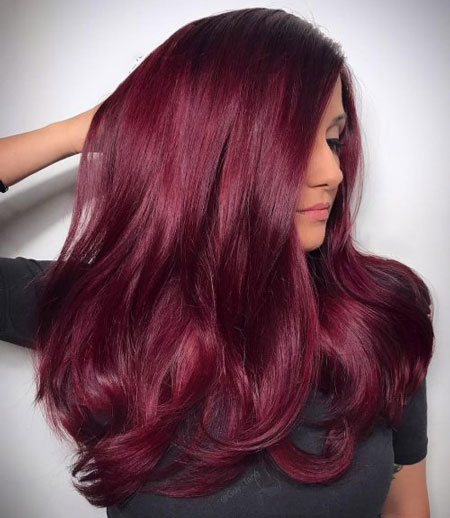 رنگ موی شرابی,انواع فرمول و ترکیب رنگ موی شرابی,انواع ترکیب رنگ مو شرابی