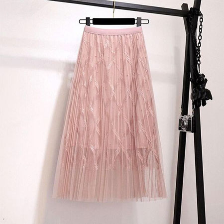 دامن بلند دختران نوجوان،شیک ترین مدل دامن های بلند مدل دامن دخترانه, دامن بلند دخترانه