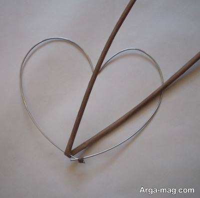 پیچیدن لوله روزنامه ای دور سیم