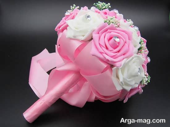 دسته گل عروس با جدیدترین تزئینات