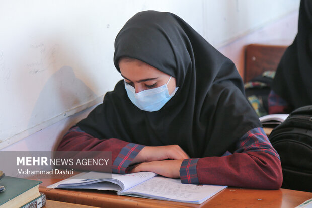 تعطیلی مدارس در شهرهای نارنجی و قرمز کرمانشاه تا پایان هفته