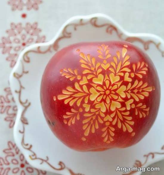 تزیین زیبای سیب هفت سین