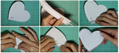 ساخت باکس هدیه به شکل قلب, مدل باکس های قلبی