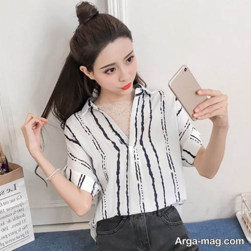 بلوز کره ای و شیک