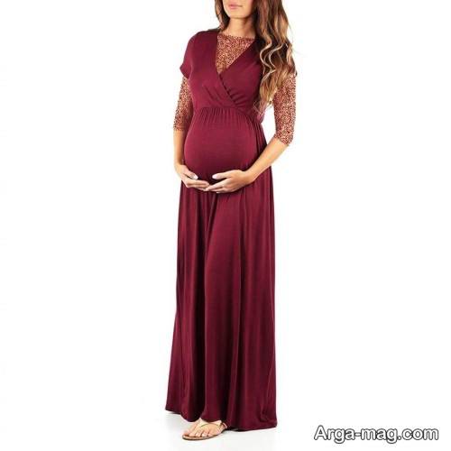 پیراهن بارداری بلند