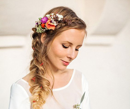 مدل تاج عروس با گل, مدل های تاج گل های عروس