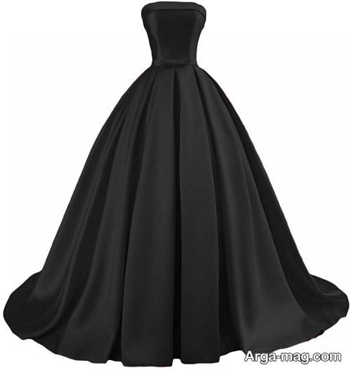 پیراهن مشکی دکلته