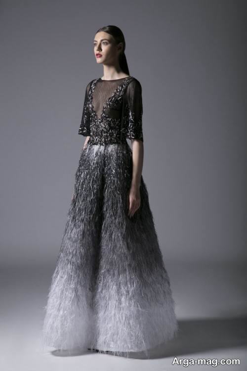 مدل لباس مجلسی پوشیده