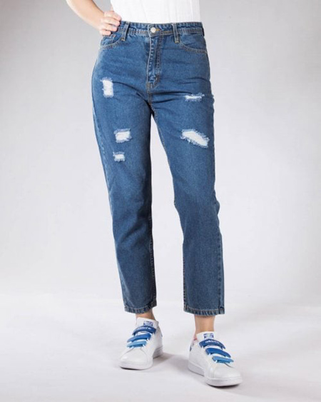 شلوار فاق بلند جین زنانه, مدل های شلوار جین فاق بلند زنانه