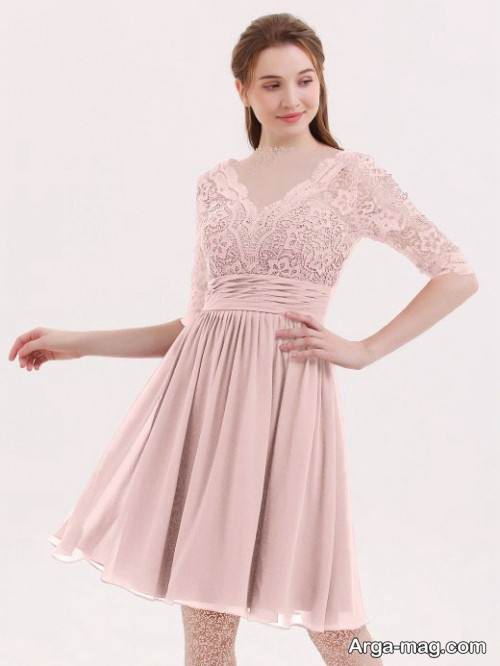 پیراهن دخترانه پوشیده