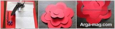 آموزش ساخت دسته گل رز برای روز عشق