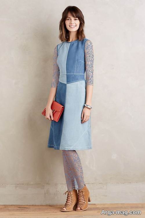 مدل لباس جین شیک