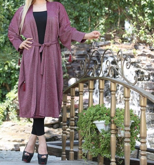 مانتو آستین فانوسی و مجلسی