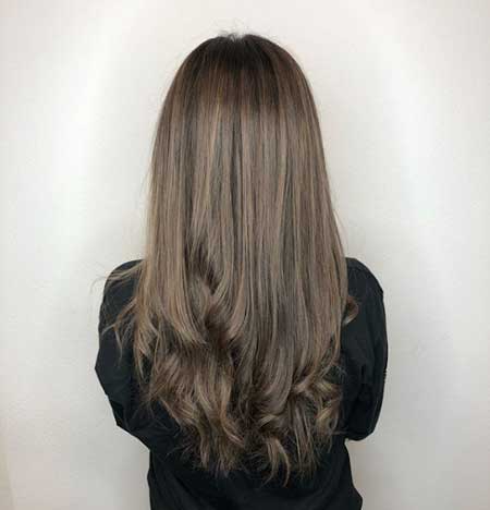 رنگ مو دودی زیتونی,رنگ مو شیک دودی زیتونی,رنگ دودی زیتونی