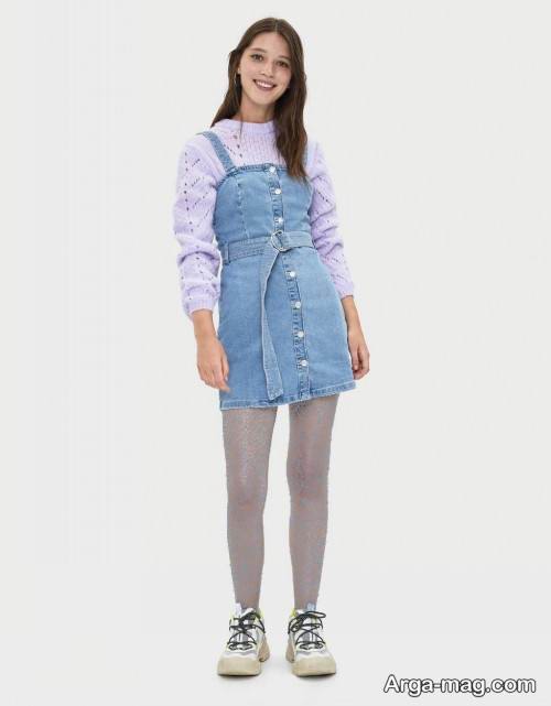 لباس لی دخترانه شیک