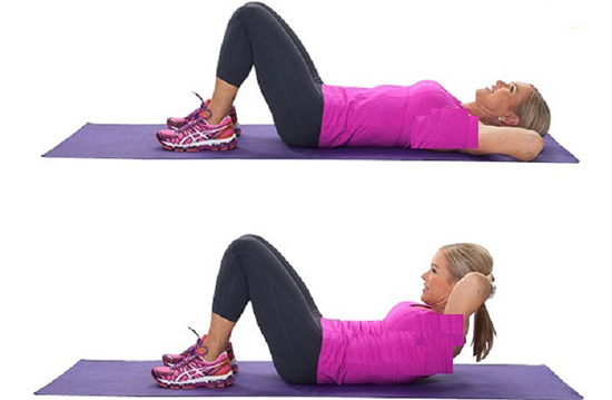 درمان و اصلاح گودی کمر با چند تمرین ورزشی ساده+ راهنمای تصویری