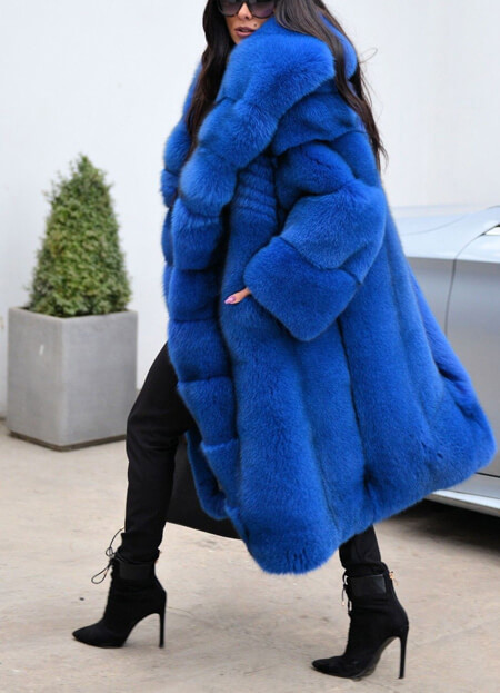 مدل پالتو به رنگ آبی کاربنی, شیک ترین مدل پالتو آبی کاربنی