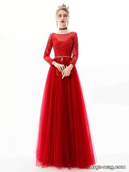لباس مجلسی قرمز