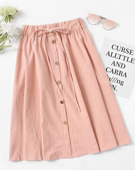 مدل دامن زیر زانو دخترانه،مدل دامن کوتاه دخترانه مدل دامن صورتی, مدل دامن های شیک دخترانه