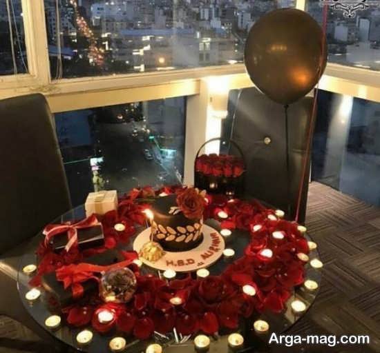 تزیین میز ولنتاین