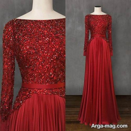 لباس شب پوشیده