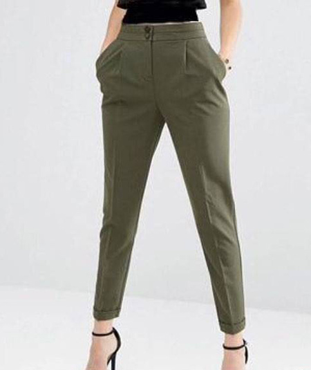 شلوار فاق بلند, مدل شلوار فاق بلند