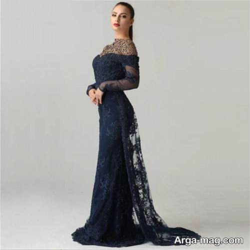 مدل لباس دکلته زنانه