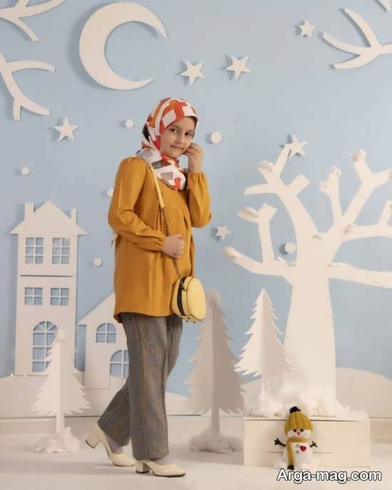 مدل مانتوی نوجوان کوتاه