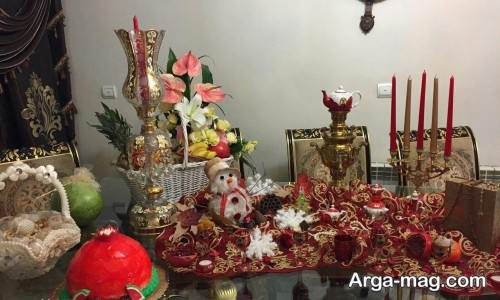تزیینات سفره شب یلدا
