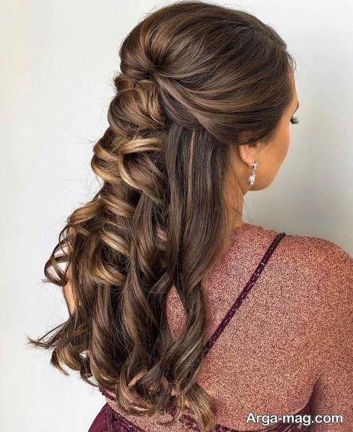 آرایش موی باز 99