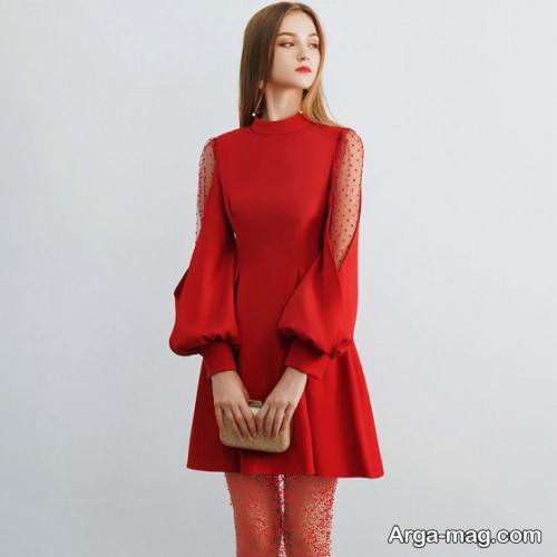 لباس مجلسی قرمز و شیک