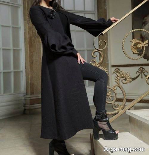 مدل مانتو 2020 مشکی