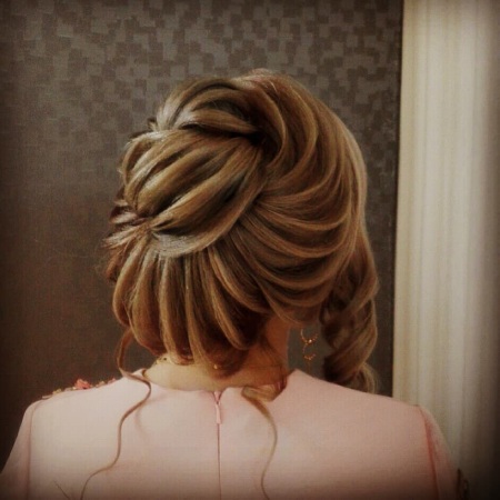 مدل شینیون کاغذی,تصاویر شینیون کاغذی,شینیون کاغذی باز