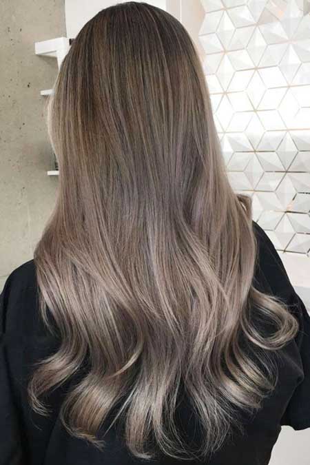 رنگ مو دودی زیتونی,رنگ مو شیک دودی زیتونی,رنگ دودی زیتونی