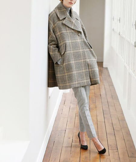 مدل های پالتو چهارخانه, شیک ترین مدل پالتوهای چهارخانه