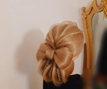 شینیون کاغذی حرارتی,شینیون کاغذی,آموزش شینیون کاغذی