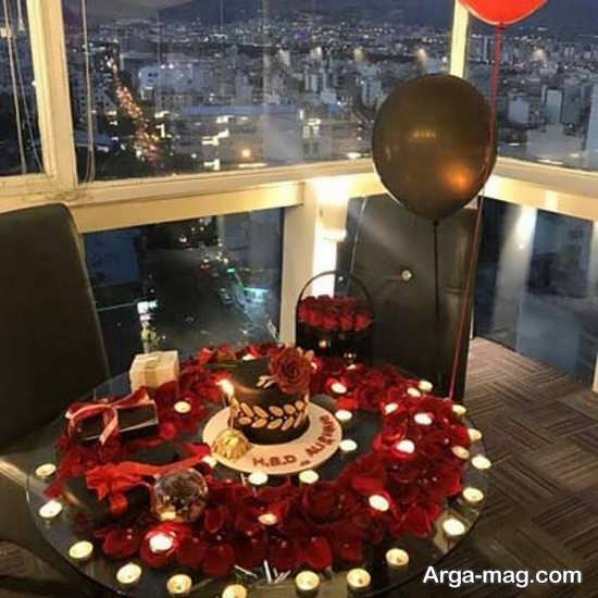 تزیین میز ولنتاین