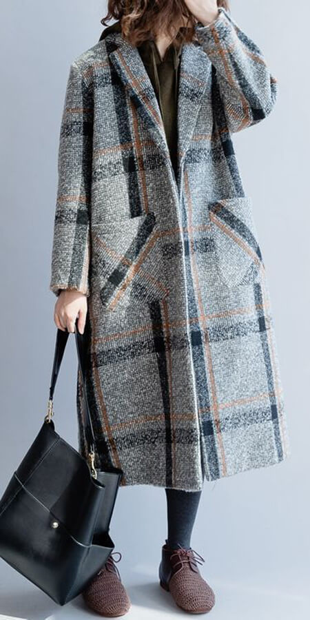 مدل های پالتو چهارخانه, شیک ترین مدل پالتوهای چهارخانه