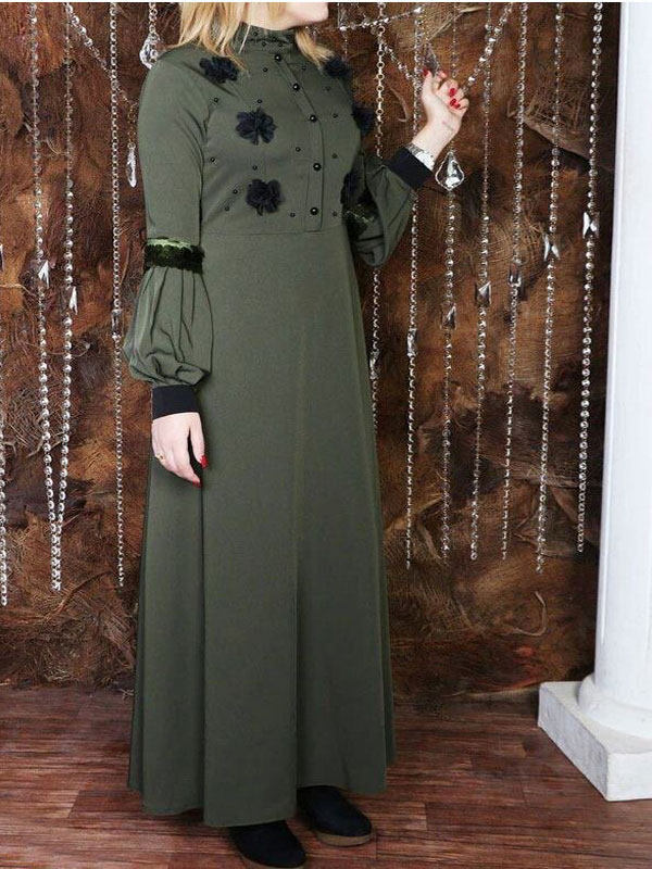 مدل مانتو آستین پلیسه فانتزی