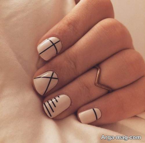 دیزاین زیبا و شیک ناخن